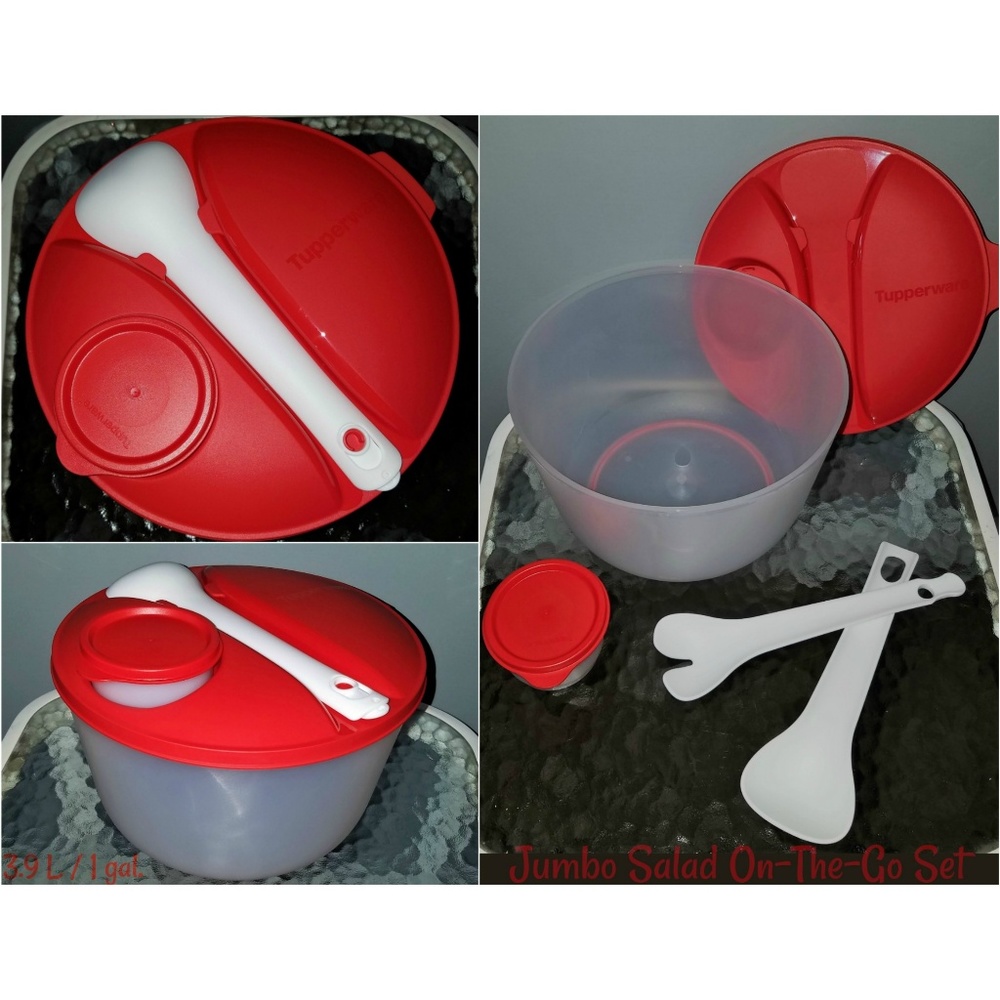Tupperware Jumbo Salad On-The-Go